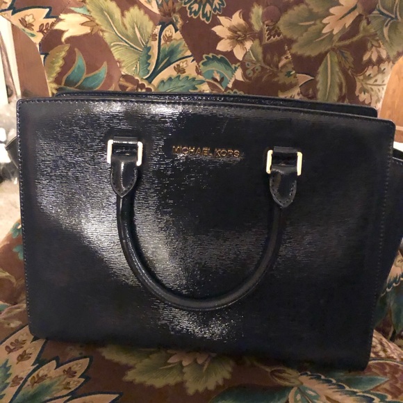Michael Kors Handbags - Classy Michael Kors Handbag Deep Blue